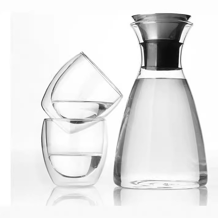 Barware & Wine Accessories |  Liverpool Carafe With Thermal Base, Cream Barware & Wine Accessories Barware & Wine Accessories