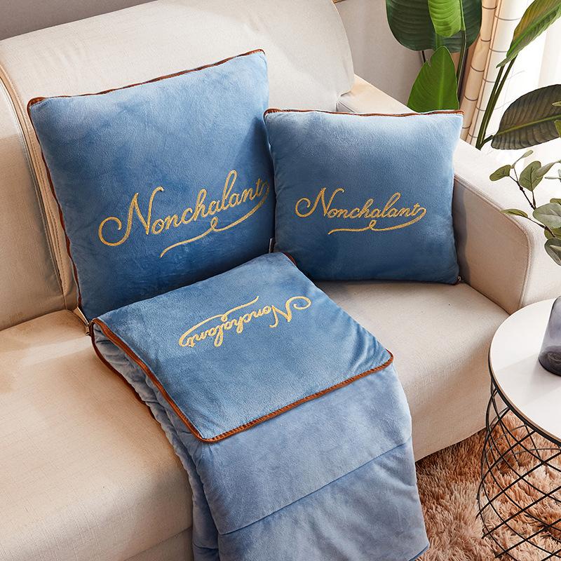 Cushions |  Embellished Script Cushion Cushions Cushions