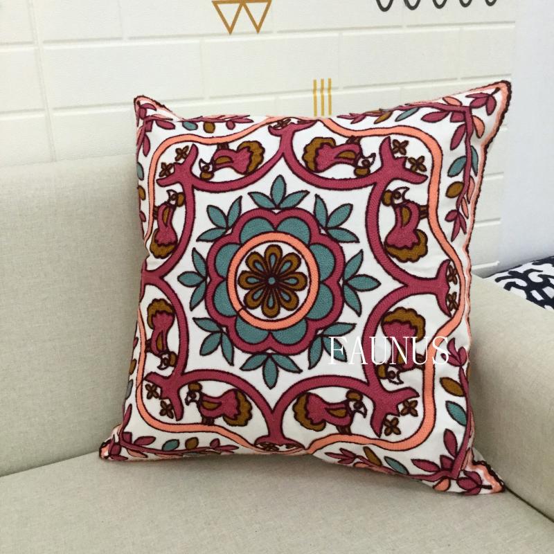 Cushions |  Wreyland Cushion – 60X60Cm Cushions Coral