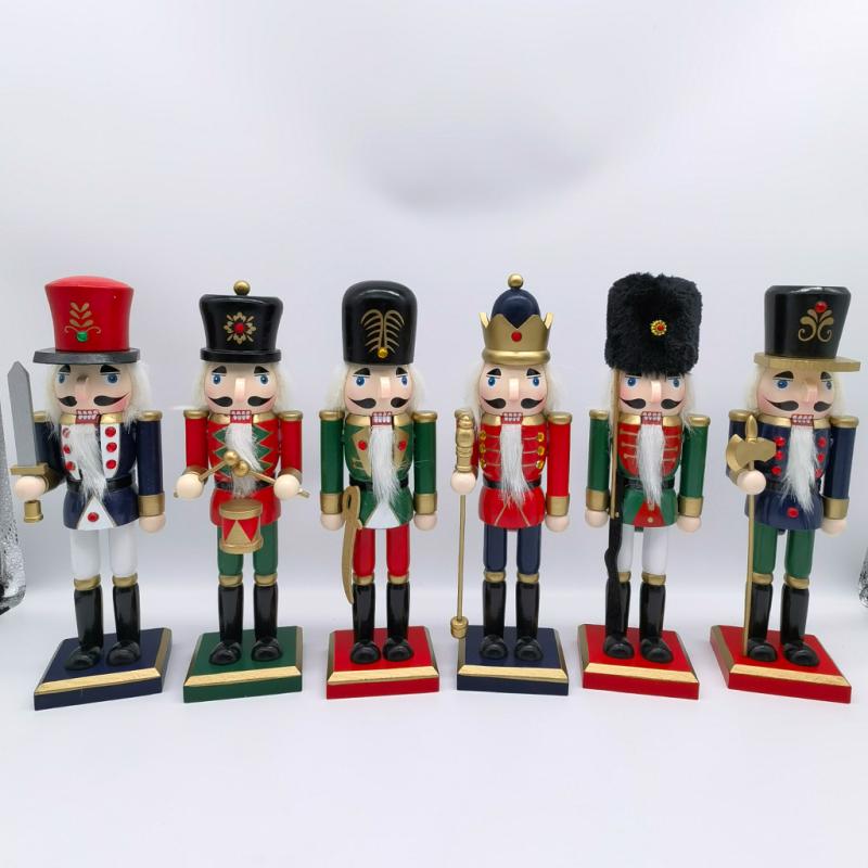 Decorative Accents |  Nutcracker With Candy Cane, Rust Decorative Accents Decorative Accents