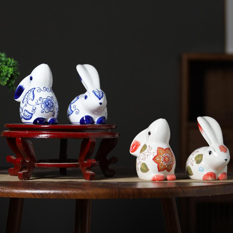 Decorative Accents |  Zodiac Scratching Bunny Decorative Accents Decorative Accents