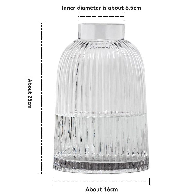 Decorative Accessories |  Pleat Vase Decorative Accessories Clear