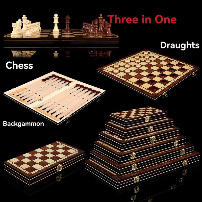 Games & Entertainment |  Firenze Backgammon Game Set, Cream Games & Entertainment Games & Entertainment