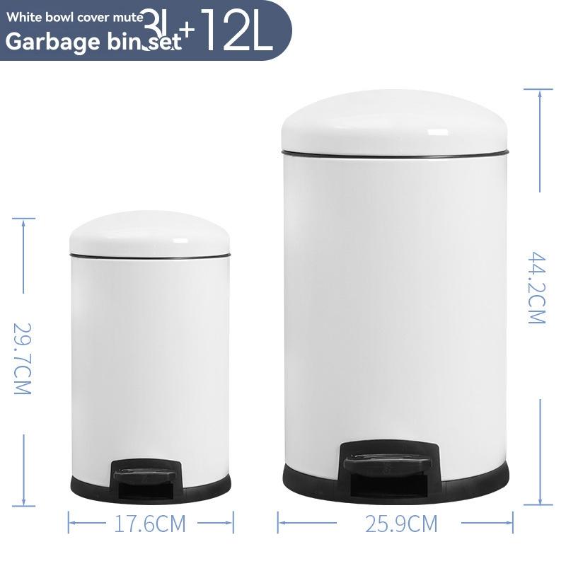 Home Storage |  Walther Soft Close Pedal Bin Home Accessories Blush