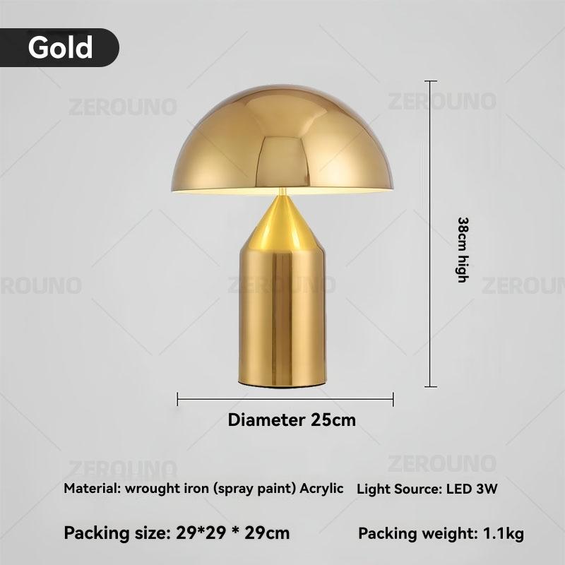 Lighting |  Bell Portable Lamp Home Accessories Gold