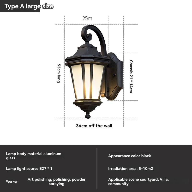 Lighting |  Castelle Outdoor Wall Lantern Home Accessories Bronze