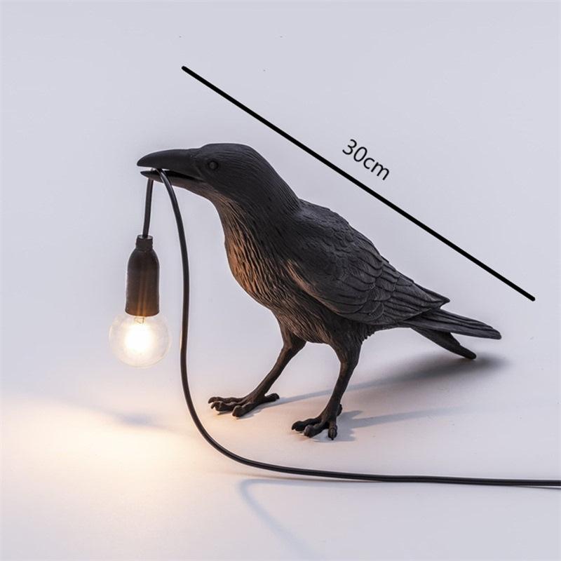 Lighting |  Marcantonio Bird Lamp – Waiting Home Accessories Black