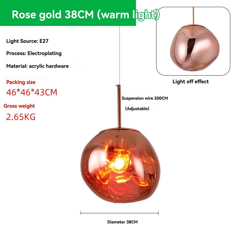 Lighting |  Melt Pendant Led Light Home Accessories Gold