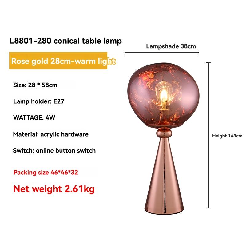 Lighting |  Melt Portable Lamp Home Accessories Gold