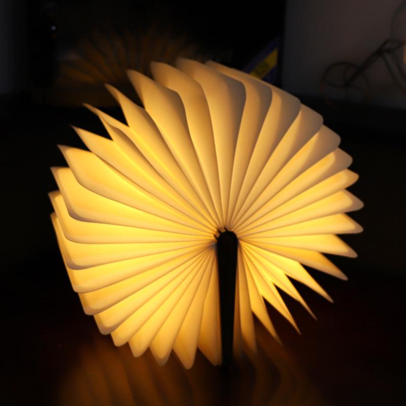 Lighting |  Smart Accordion Lamp Home Accessories Bamboo