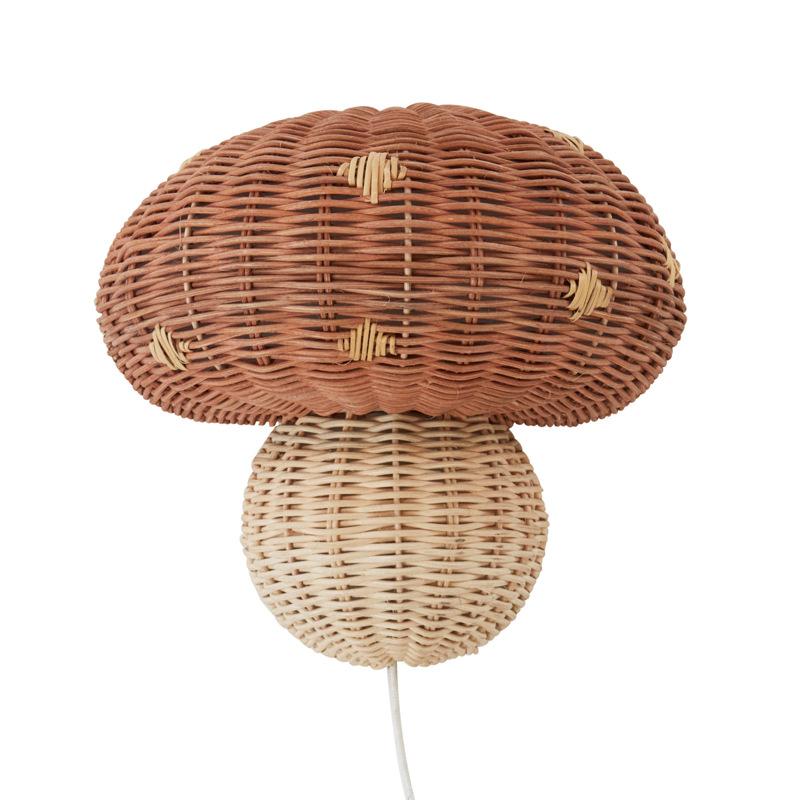 Lighting |  Woven Cane Table Lamp Home Accessories Lighting