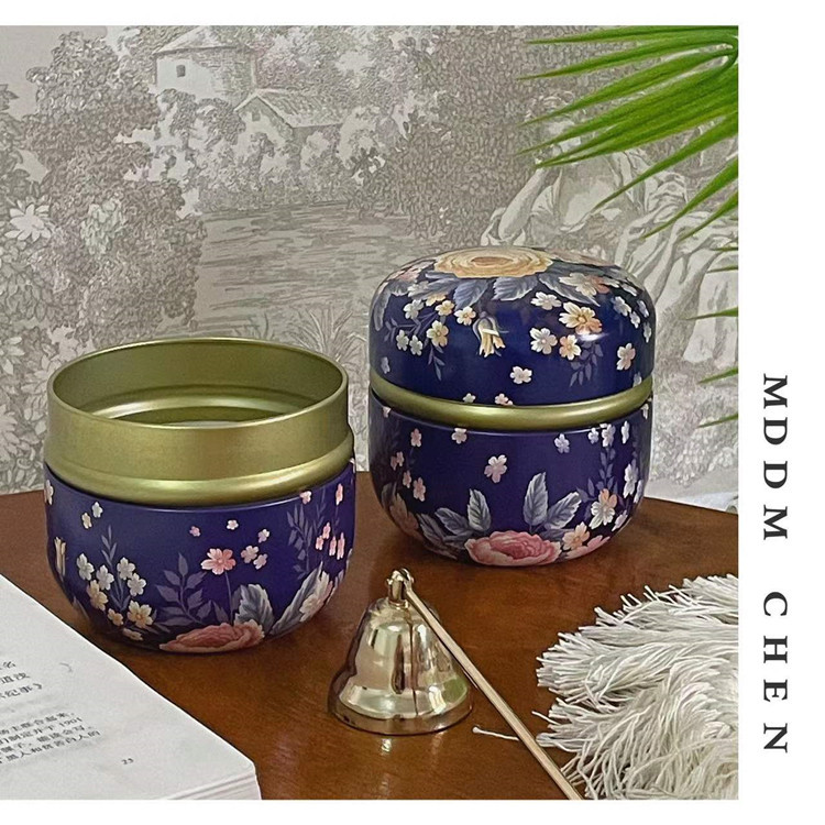 Other Home Accessories |  Flower Market Enamel Canister Home Accessories Black