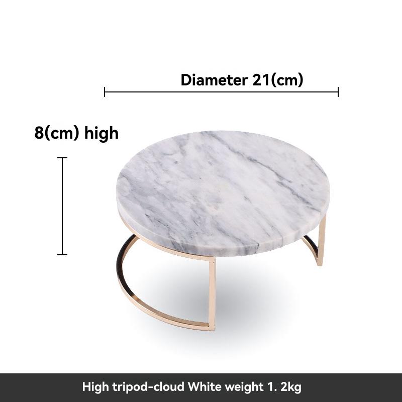 Other Home Accessories |  Heavy Aged Mirror Coffee Table Set – Round Home Accessories Clear