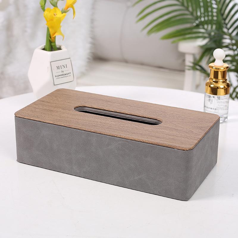 Other Home Accessories |  Rin Tissue Box With Lid Home Accessories Brown