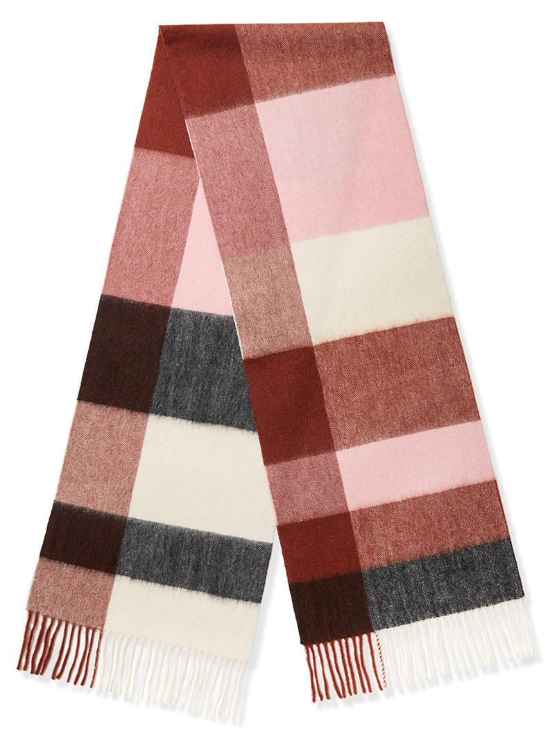 Soft Furnishings |  Grid Cashmere Blanket Home Accessories Multicoloured