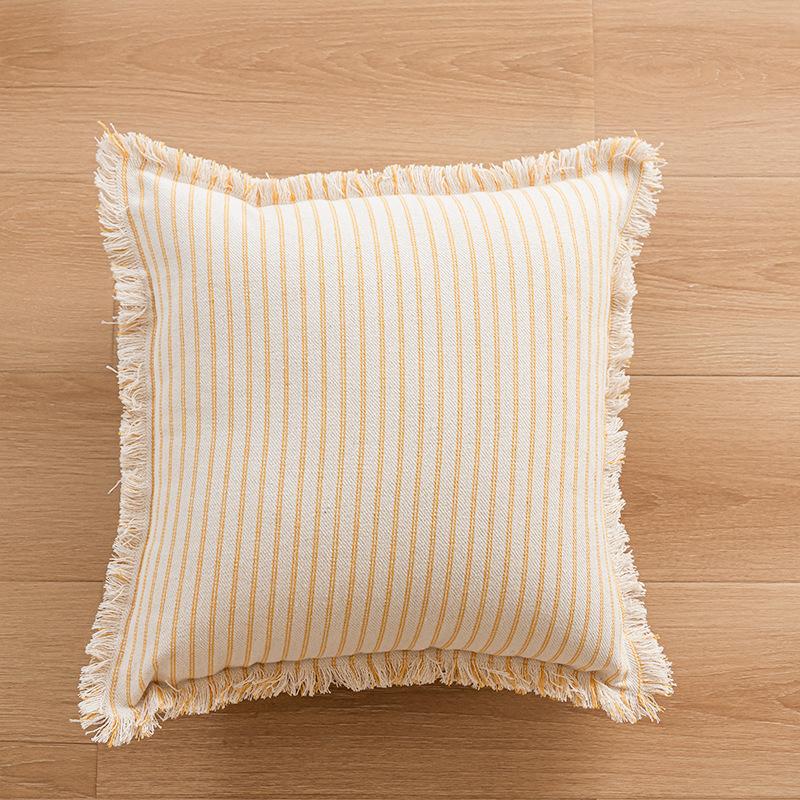 Soft Furnishings |  Textured Cotton Cushion – 50X50Cm Cushions Cushions