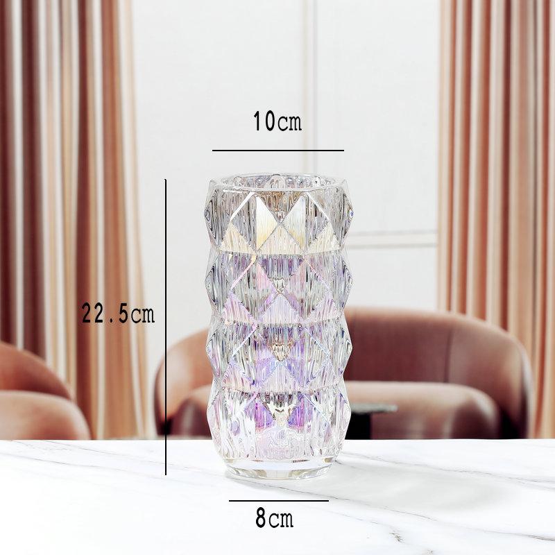 Vases |  Louxor Round Vase, Clear Home Decor Vases