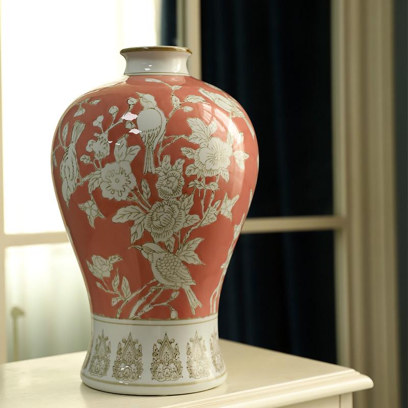 Vases |  Oriente Italiano Rubrum Ming Vase Home Decor Vases