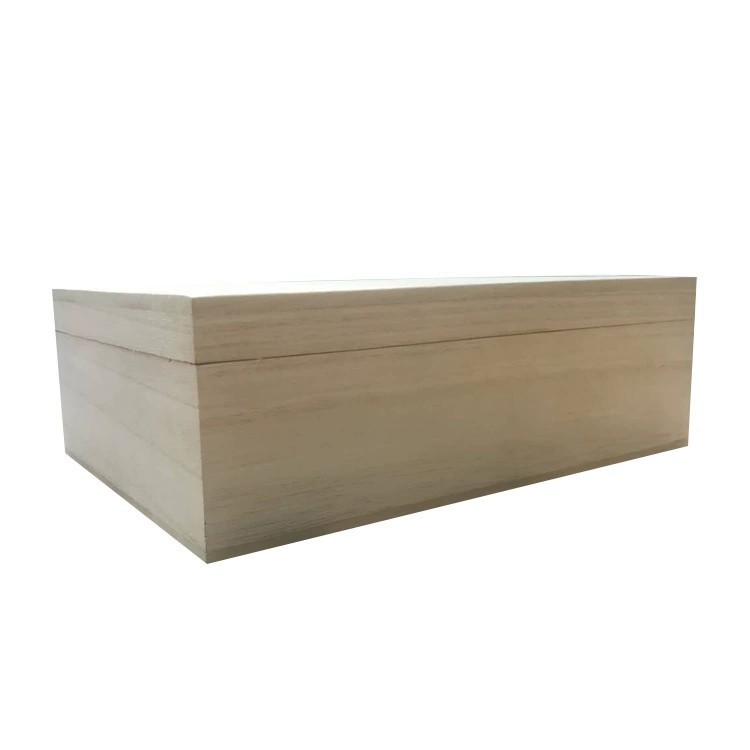 Office Desk Accessories |  Wooden Box, Taupe Home Decor Office Desk Accessories